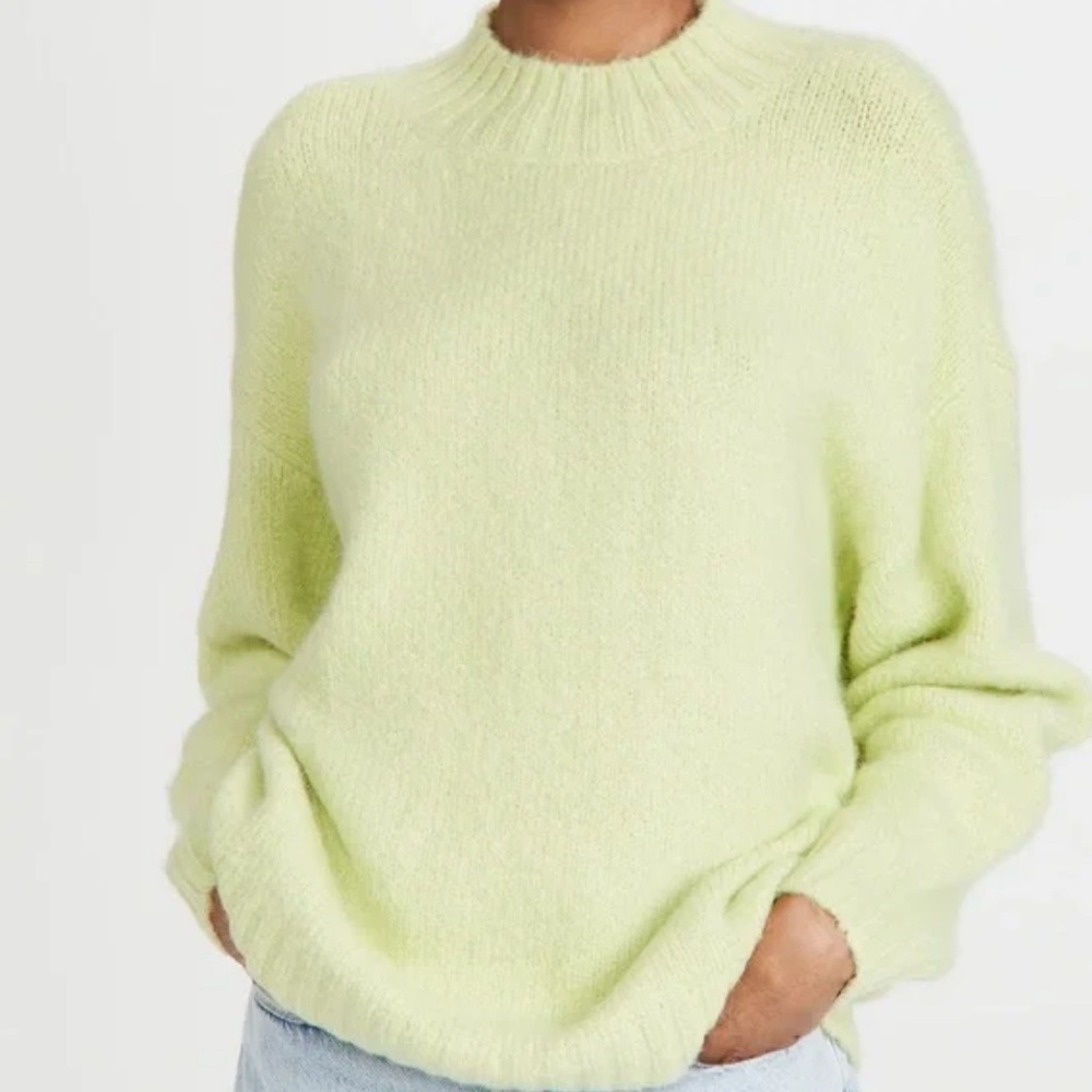 Pistola Soft Lime Crew Neck Sweater